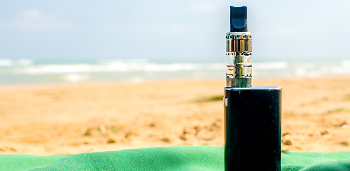 mejores vapers recargables para la playa